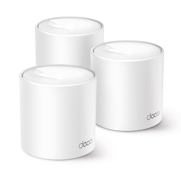 Deco X1500 AX1500 Whole Home Mesh Wi-Fi 6 System 3-Pack