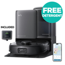 Omni E25 Robot Vacuum Cleaner with Self-Empty Station | Black