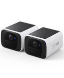 Eufy S220 SoloCam Twin Pack 2k Cameras with Solar Panels | White - E8134321 Redmond Electric Gorey