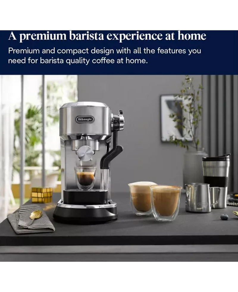 De'Longhi Dedica Maestro Plus Coffee Machine | Metal - EC950.M Redmond Electric Gorey