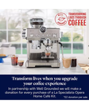 De'Longhi La Specialista Opera Manual Bean to Cup Espresso Coffee Machine | Metal - EC9555.M Redmond Electric Gorey