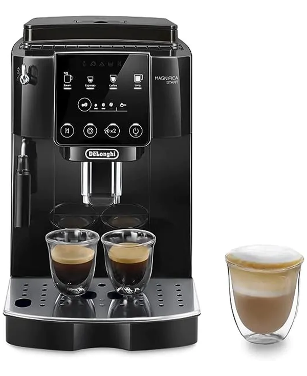 Magnifica Start Automatic Bean to Cup Coffee Machine | Grey Black