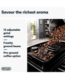 Magnifica Start Automatic Bean to Cup Coffee Machine | Grey Black