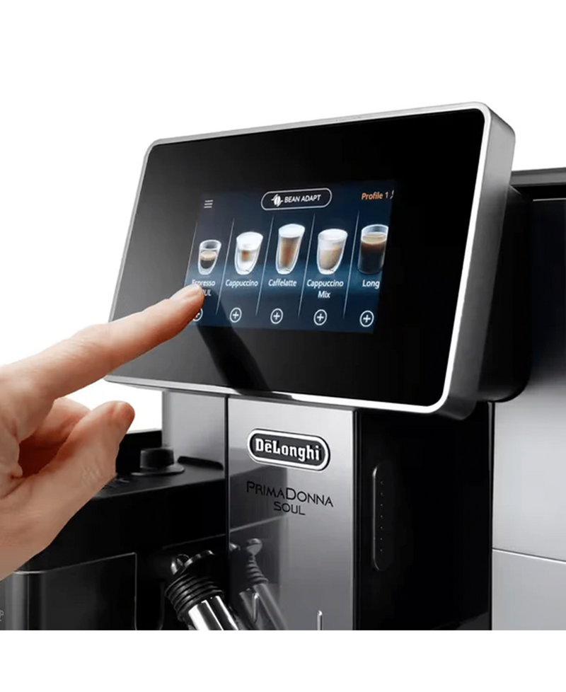 De'Longhi PrimaDonna Soul Bean to Cup Coffee Machine | ECAM610.55.SB Redmond Electric Gorey