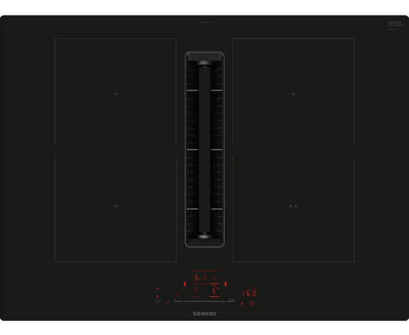 Siemens IQ500 70cm Induction Hob with Integrated Ventilation ED711HQ26E Redmond Electric Gorey