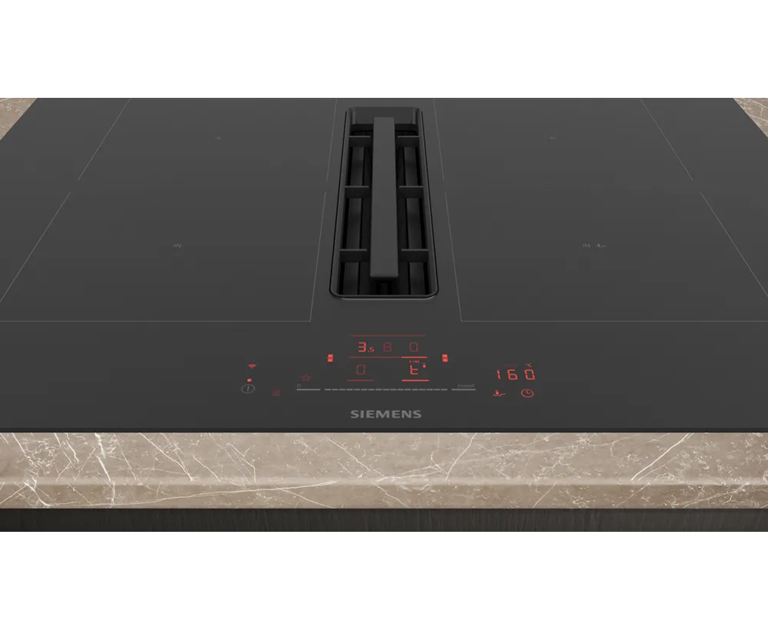 Siemens IQ500 70cm Induction Hob with Integrated Ventilation ED711HQ26E Redmond Electric Gorey