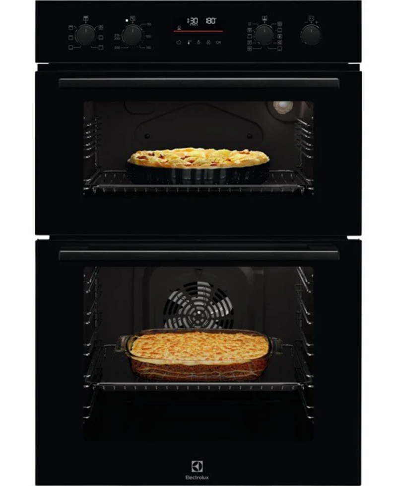 Electrolux Built-in Double Oven with 600 SurroundCook | Black - EDFDC46K Redmond Electric Gorey