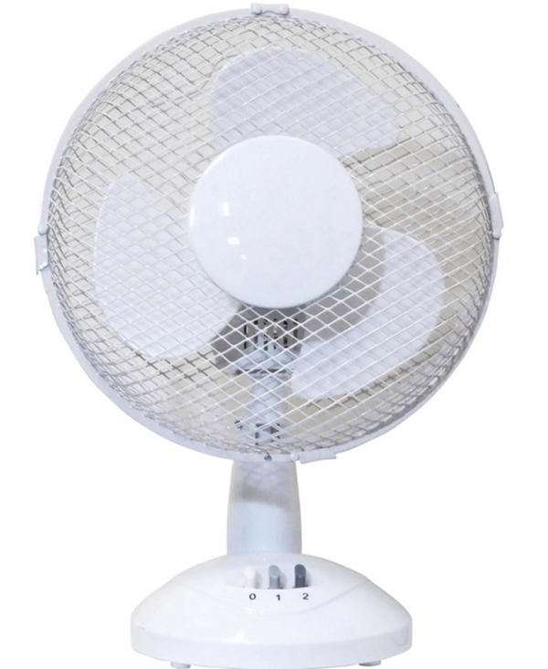 Prem-I-Air 9" White Desktop Fan with 2 Speed Settings EH1854 Redmond Electric Gorey