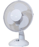 Prem-I-Air 9" White Desktop Fan with 2 Speed Settings EH1854 Redmond Electric Gorey