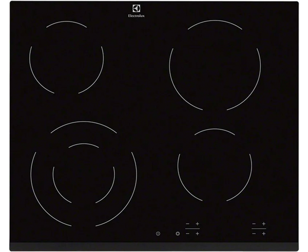 Electrolux 60cm Electric Ceramic Hob | Black - EHF6241FOK Redmond Electric Gorey