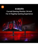 Xiaomi G34WQI 34" WQHD Curved Gaming Monitor | Black ELA5458UK Redmond Electric Gorey