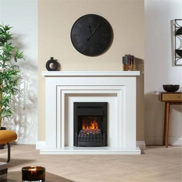 Elsberry 2kW Optimyst Inset Electric Fire Black