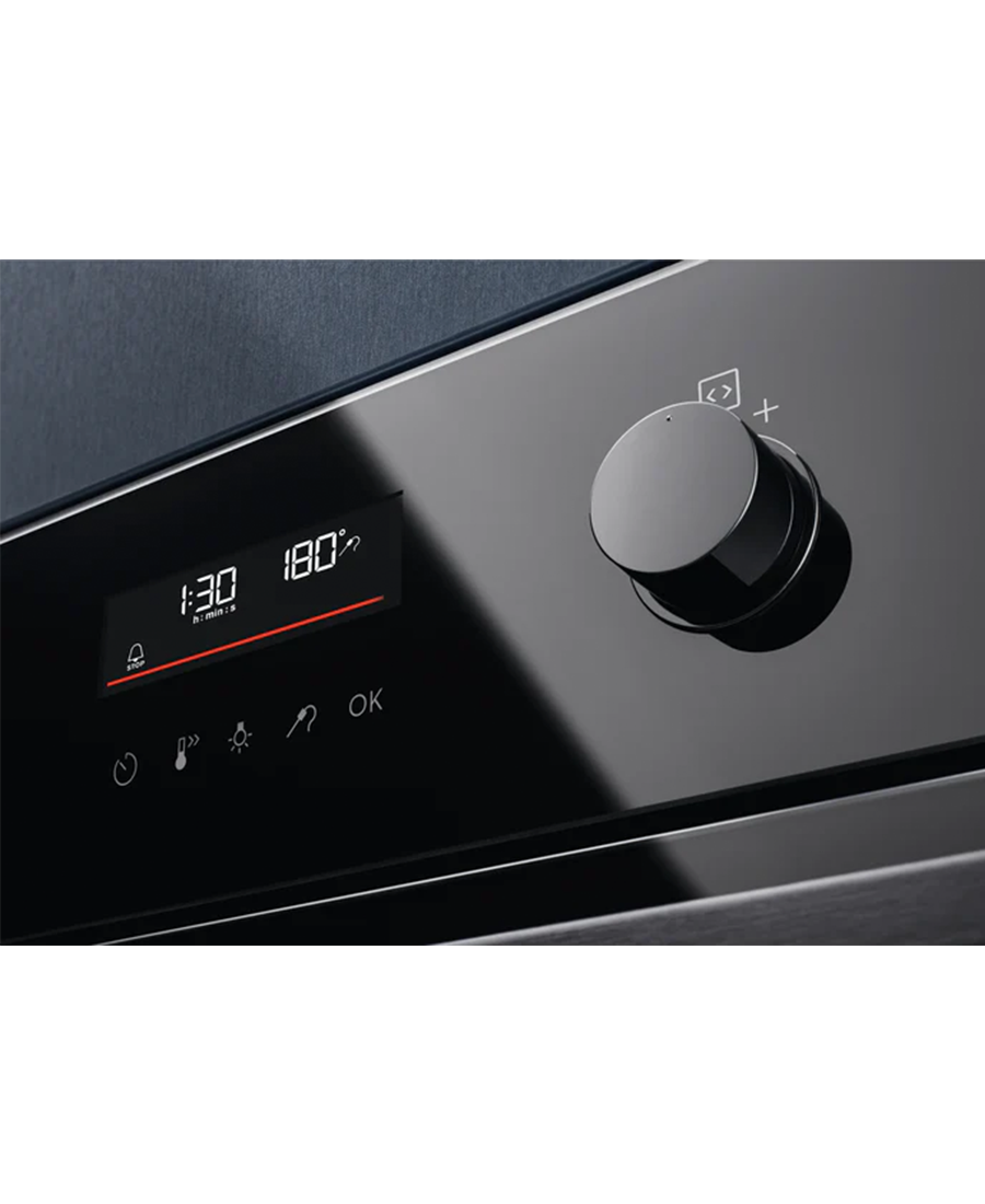 Electrolux 600 SteamBake Built-In Single Oven | Black EOD6C46K2 Redmond Electric Gorey