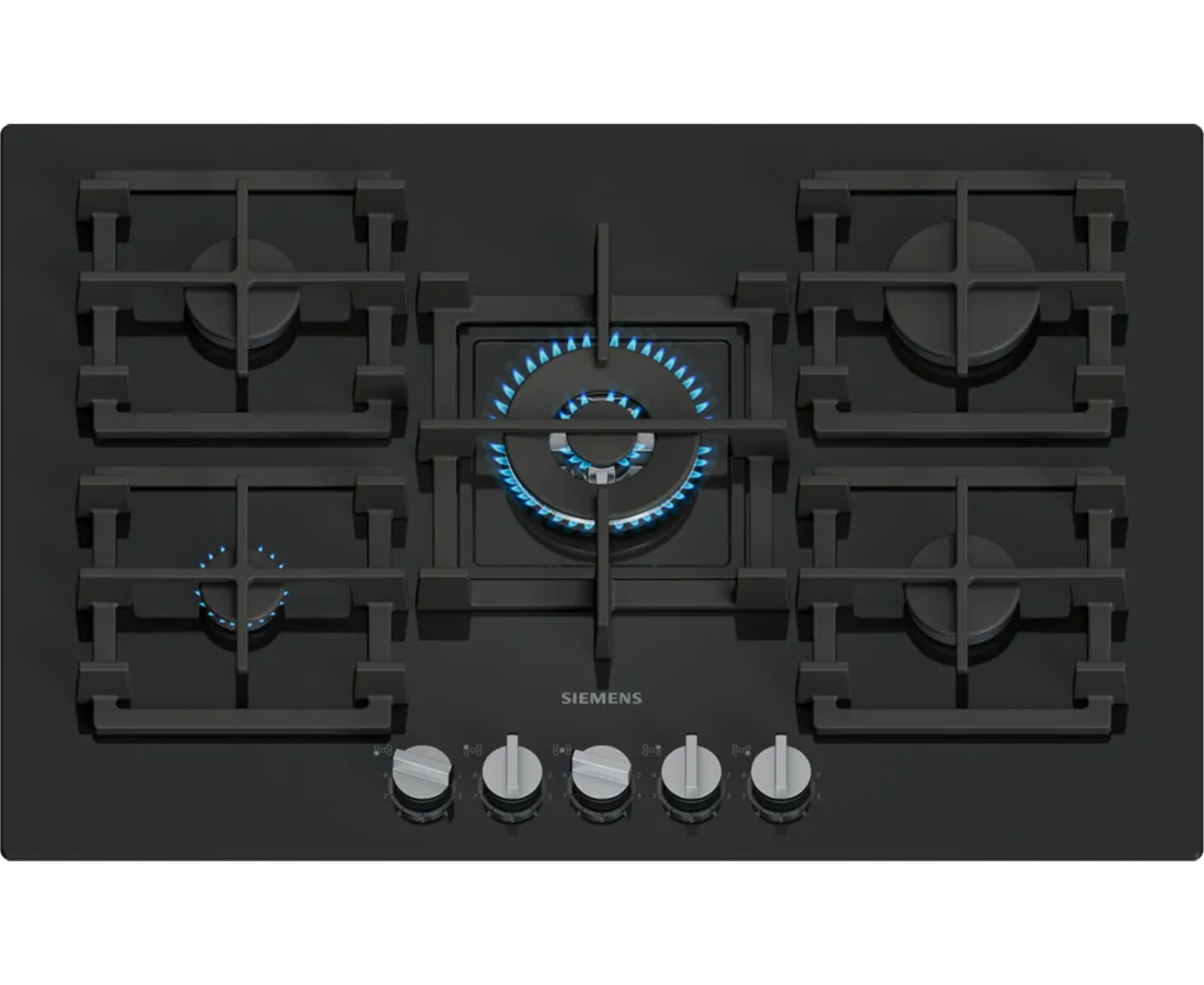Siemens IQ500 75cm StepFlame Built-In Gas Hob | Black - EP7A6QI40 Redmond  Electric Gorey