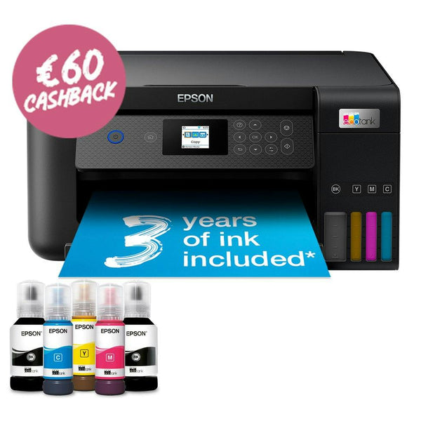Epson EcoTank ET-2850 Multifunction Inkjet Printer | Black - C11CJ63401 Redmond Electric Gorey
