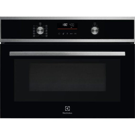 Electrolux CombiQuick 43L Compact Combination Microwave Oven, Stainless Steel EVLDE46X