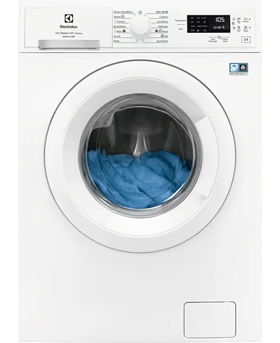 Beko 8kg / 4kg 1600rpm Washer Dryer with DualCare | Whte - EWDK5846B Redmond Electric Gorey