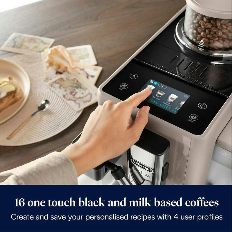 De'Longhi Rivelia 1.4L Automatic Coffee Machine | Beige - EXAM440.55.BG Redmond Electric Gorey