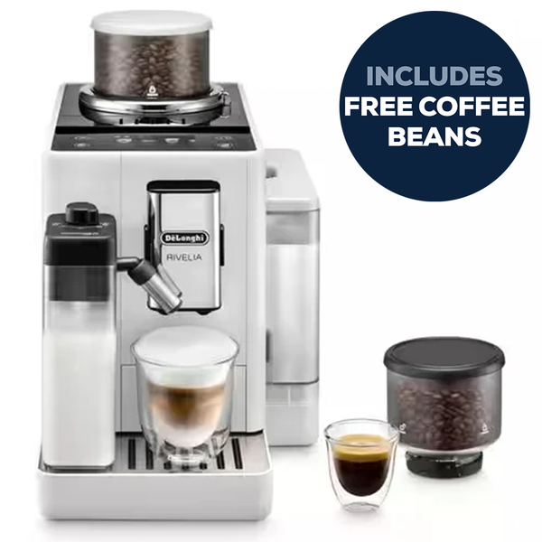 Rivelia 1.4L Automatic Coffee Machine | Arctic White