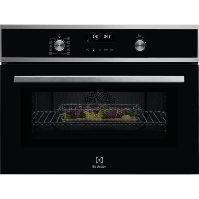 600 CombiQuick 44L Compact Combi Microwave Oven | Stainless Steel | EVLDE46GX