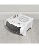 2kW Upright Fan Heater | White