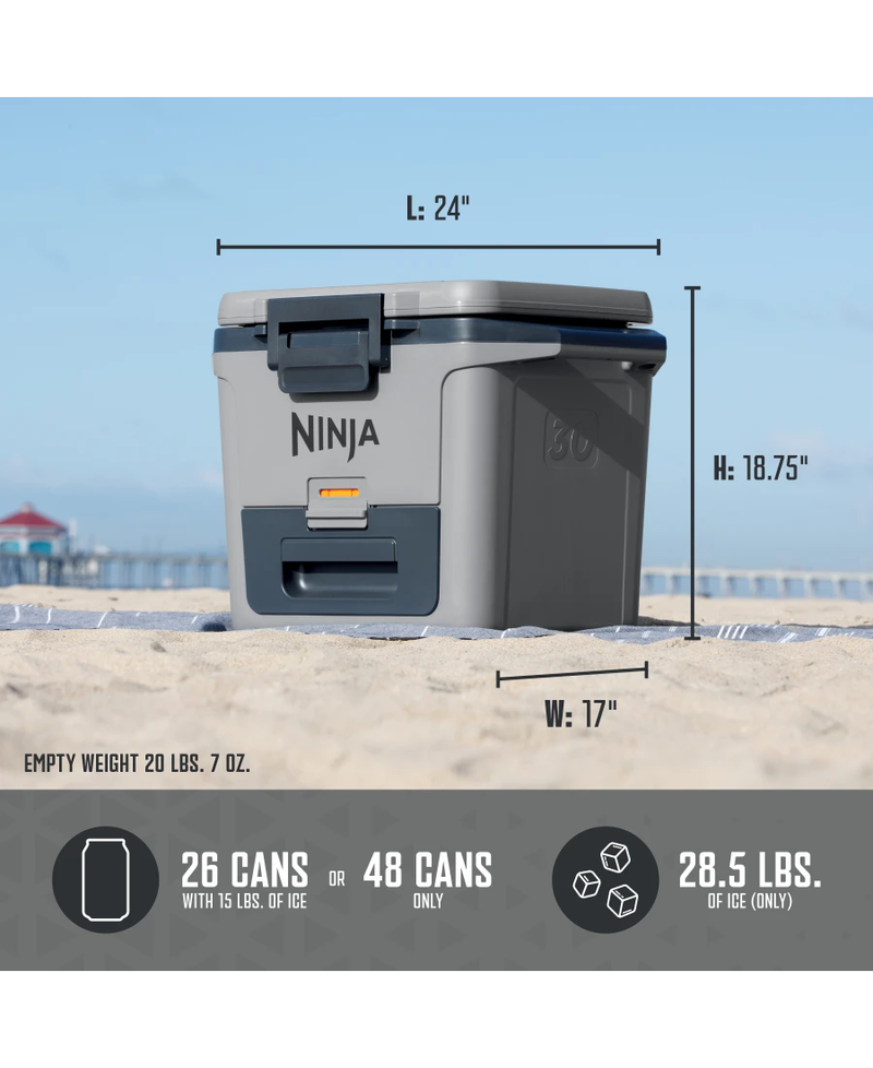 Ninja FrostVault 28L Hard Cooler with Dry Zone Redmond Electric Gorey