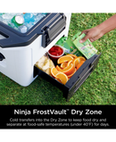 Ninja FrostVault 28L Hard Cooler with Dry Zone | Cloud White Redmond Electric Gorey