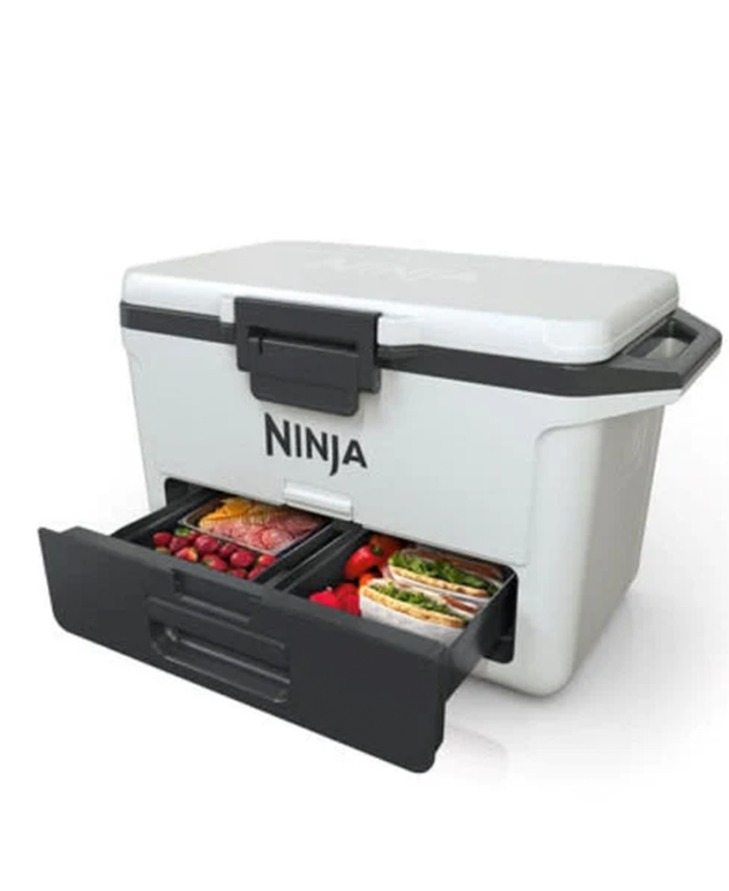 Ninja FrostVault 47L Hard Cooler with Dry Zone | Cloud White Redmond Electric Gorey