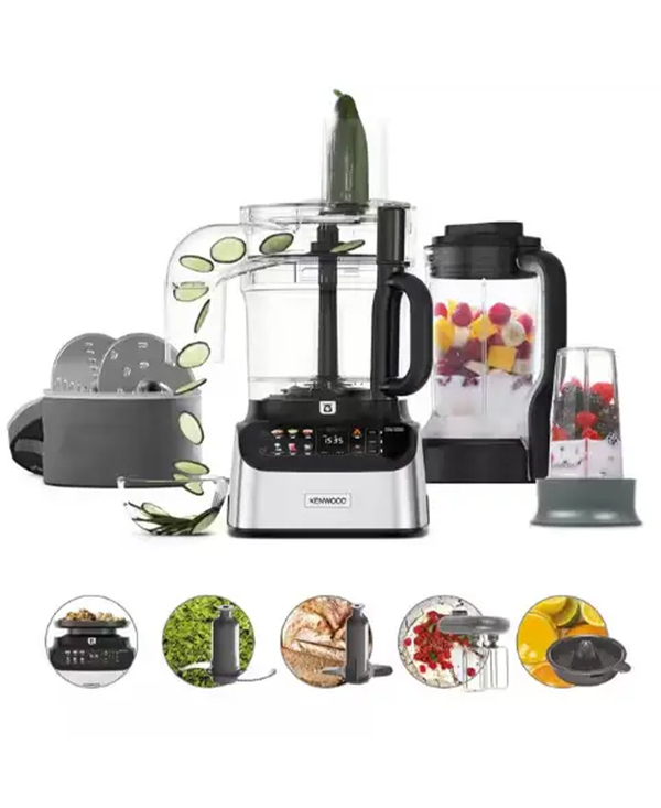 Kenwood MultiPro OneTouch Food Processor & Blender | Black/Brushed Stainless Steel Redmond Electric Gorey