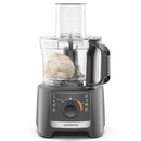 MultiPro Compact 2.1L Food Processor & Blender Slate Grey
