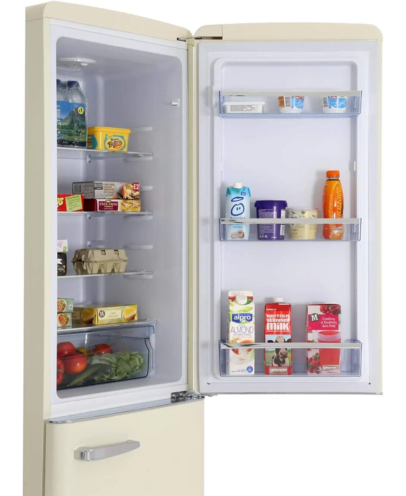 Amica 60/40 Retro Style Fridge Freezer | 181cm (H) | Cream FKR29653C Redmond Electric Gorey