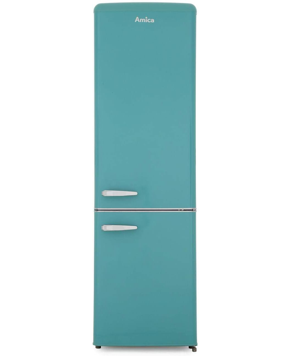 Amica 60/40 Retro Style Fridge Freezer | 181cm (H) | Duck Egg FKR29653DEB Redmond Electric Gorey