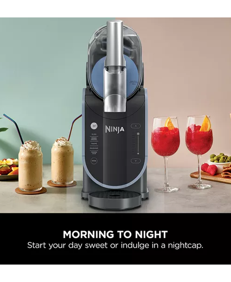 Ninja Slushi Machine Frozen Drink Maker | Artic Blue & Grey Redmond Electric Gorey FS301UK