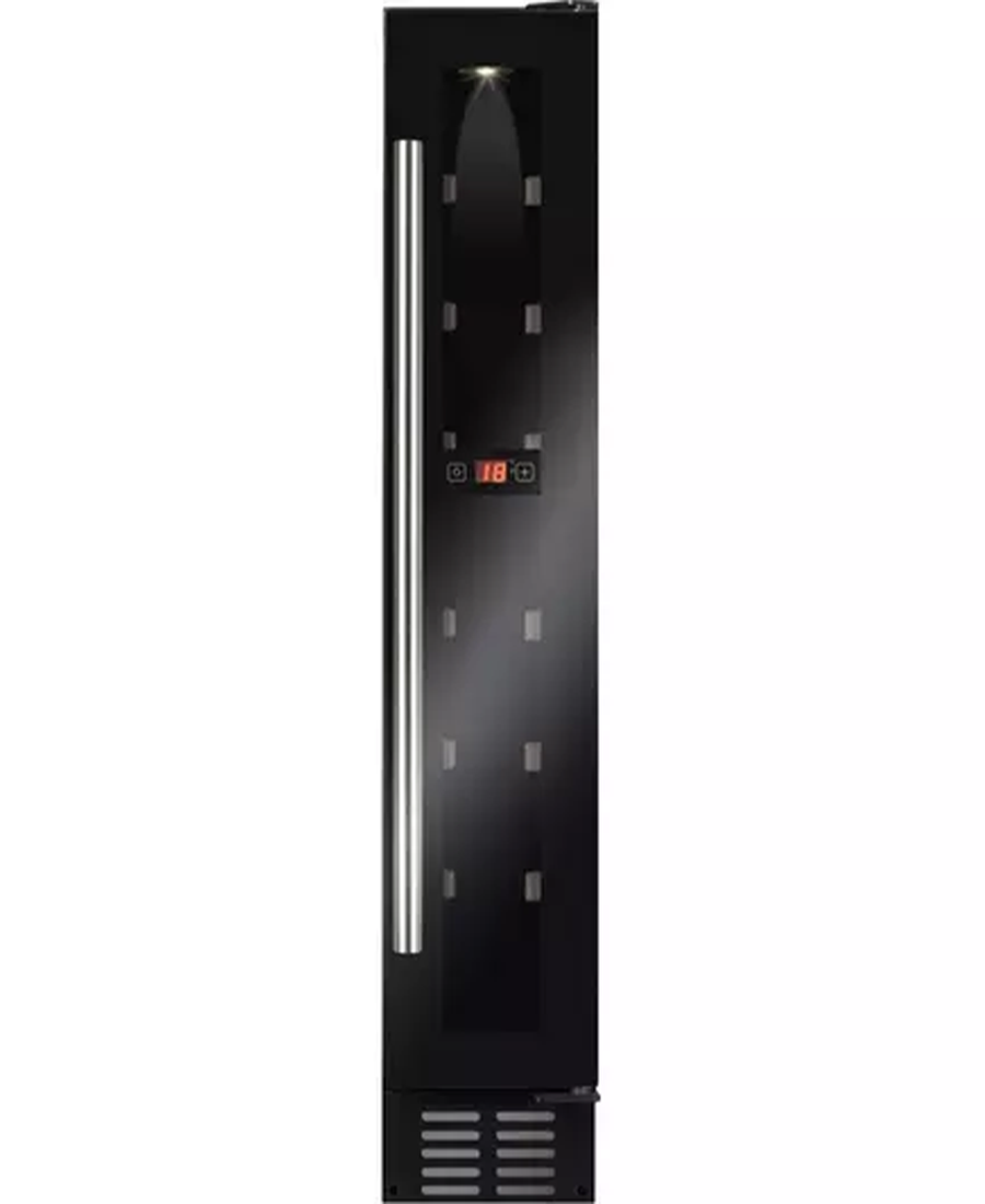 CDA Freestanding Slimline 7 Bottle Wine Cooler| 82 cm (H) | Black FWC153BL Redmond Electric Gorey
