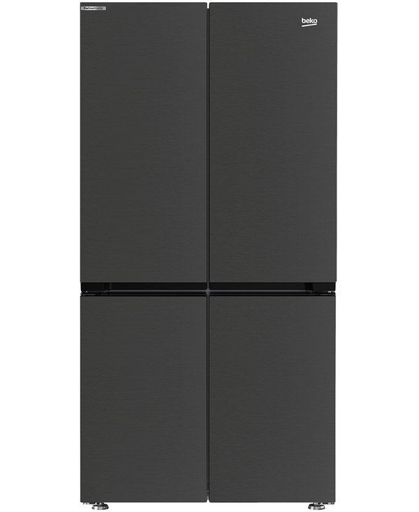 American Fridge Freeze with HarvestFresh | 182cm (H) | Black Steel