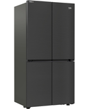 American Fridge Freeze with HarvestFresh | 182cm (H) | Black Steel - Redmond Electric
