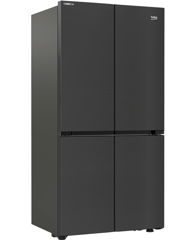 American Fridge Freeze with HarvestFresh | 182cm (H) | Black Steel