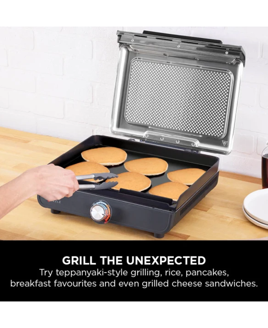Ninja Sizzle Indoor Grill & Flat Plate GR101UK Redmond Electric Gorey