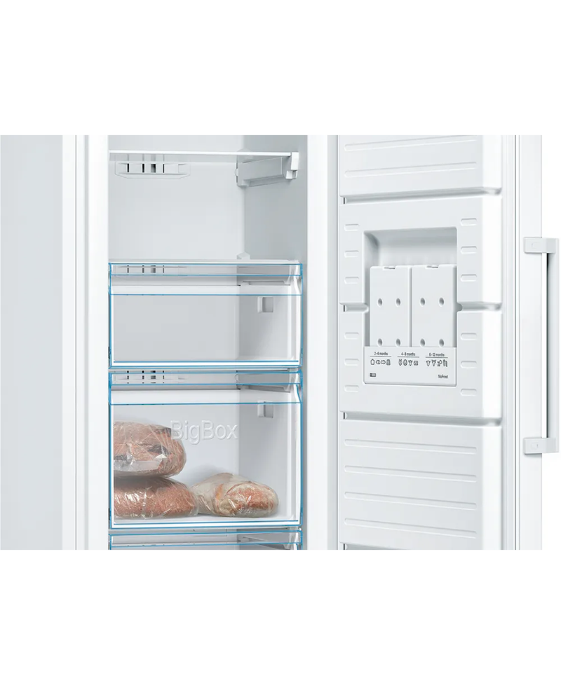 Bosch Series 4 Freestanding Upright Freezer | 186 (H) | White GSN36VWEPG Redmond Electric Gorey