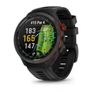 Approach S70 47mm Black Ceramic Bezel with Black Silicone Band - Redmond Electric