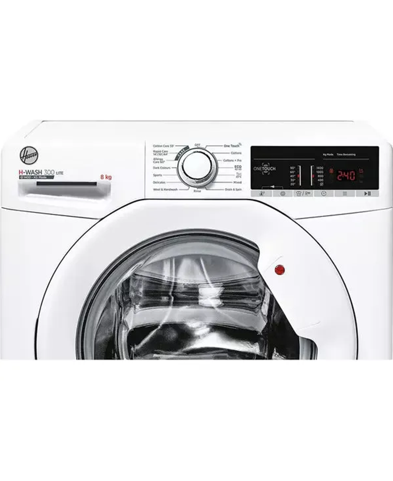 Hoover H-WASH 300 NFC 8kg 1400rpm Washing Machine | White Redmond Electric Gorey H3W48TA4/1-80