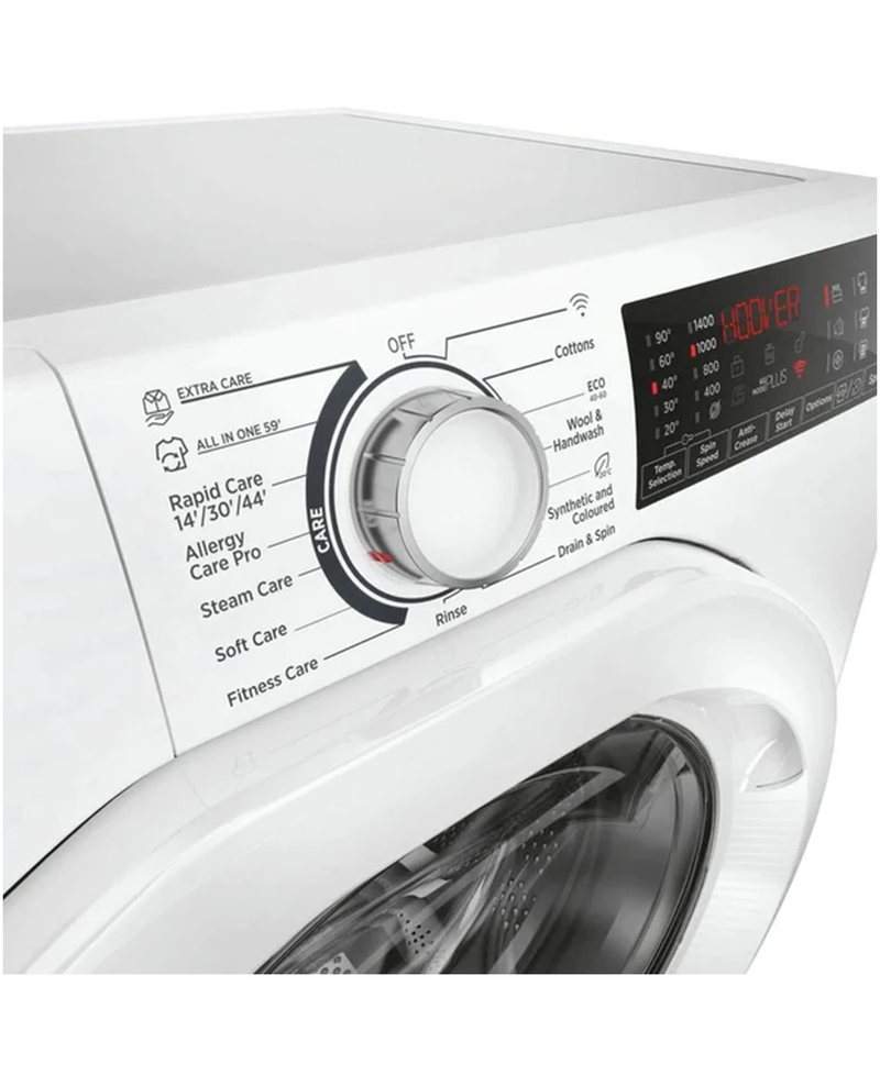 Hoover H-WASH 350 9kg A Rated Washing Machine | H3WPS496TAM6-80 Redmond Electric Gorey