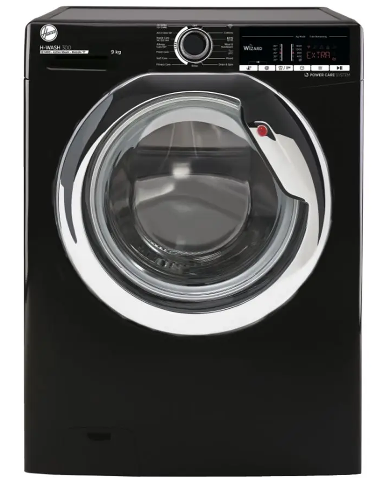 Hoover H-WASH 300 Lite 9kg 1400rpm Washing Machine | Black - H3WS495TACBE-80 Redmond Electric Gorey