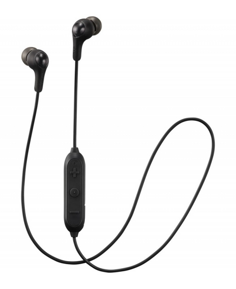 JVC JVC Gumy Wireless In Ear Headphones Black HAFX9BTBE
