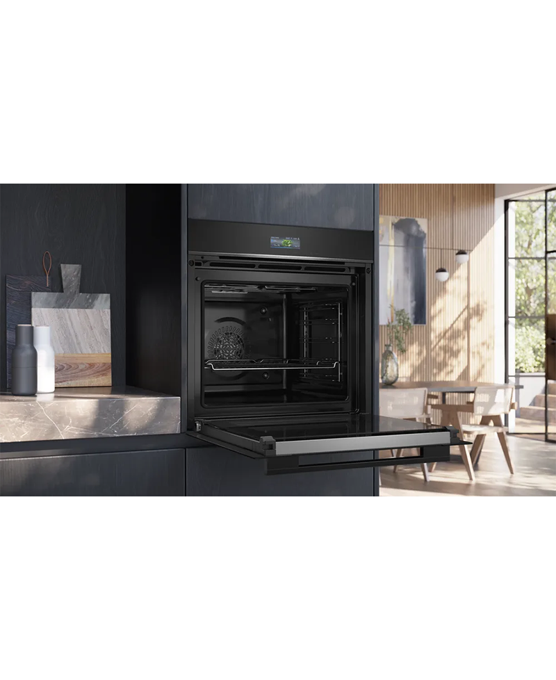 Siemens iQ700 Built In Single Oven with Voice Assistant | Black Redmond Electric Gorey