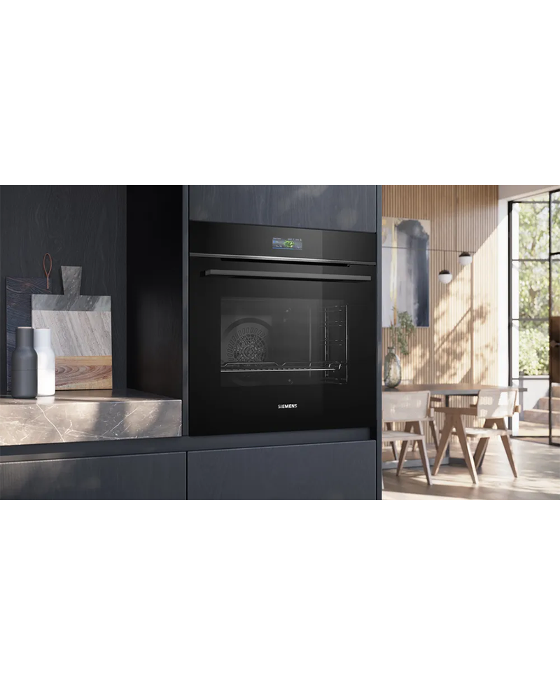 Siemens iQ700 Built In Single Oven with Voice Assistant | Black Redmond Electric Gorey