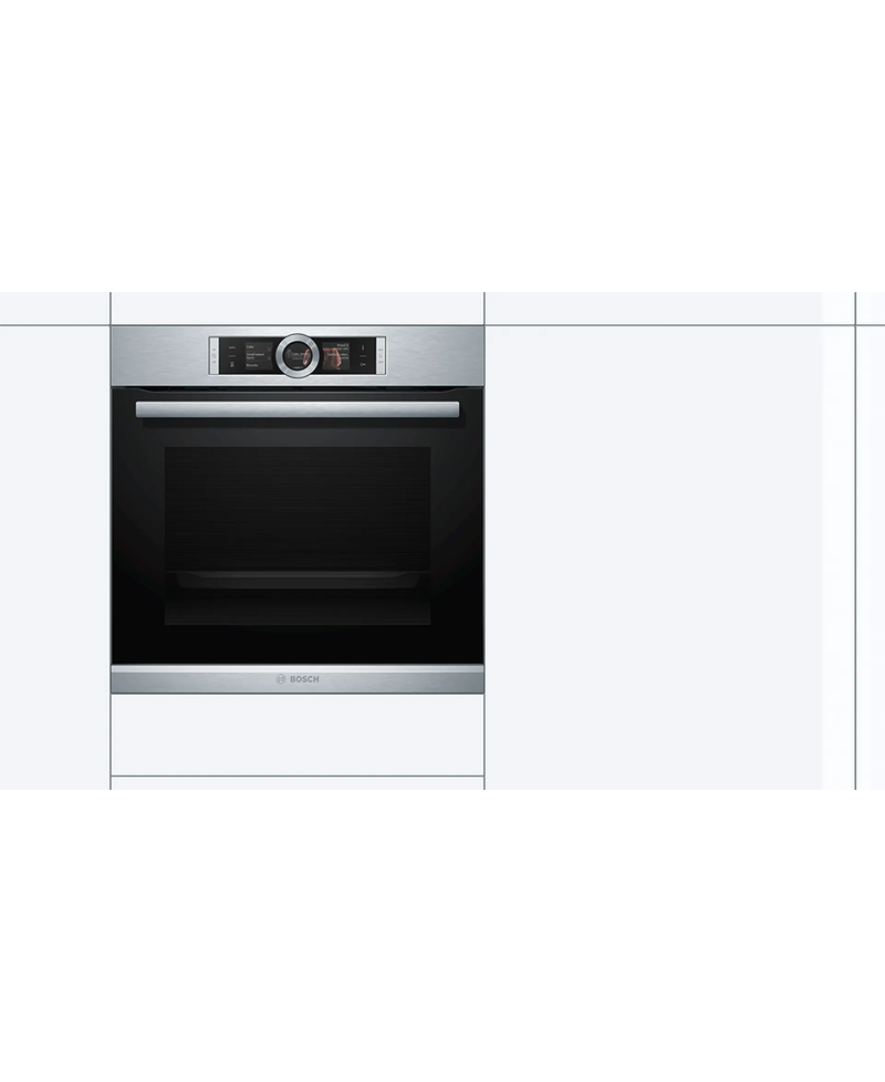Bosch Series 8 Built-In Single Oven with Pyrolytic Cleaning HBG6764S1 Redmond Electric Gorey