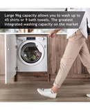 Hoover H-WASH 300 Pro 9kg 1600rpm Integrated Washing Machine | White - HBWOS69TMET-80 Redmond Electric Gorey