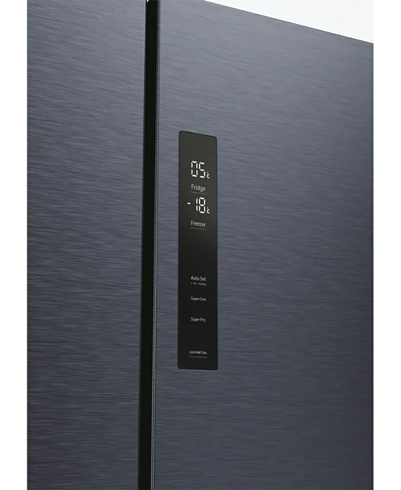 Haier Cube 90 Series 5 Multi Door Fridge Freezer | 190cm (H) | Brushed Black HCR5919ENMB Redmond Electric Gorey