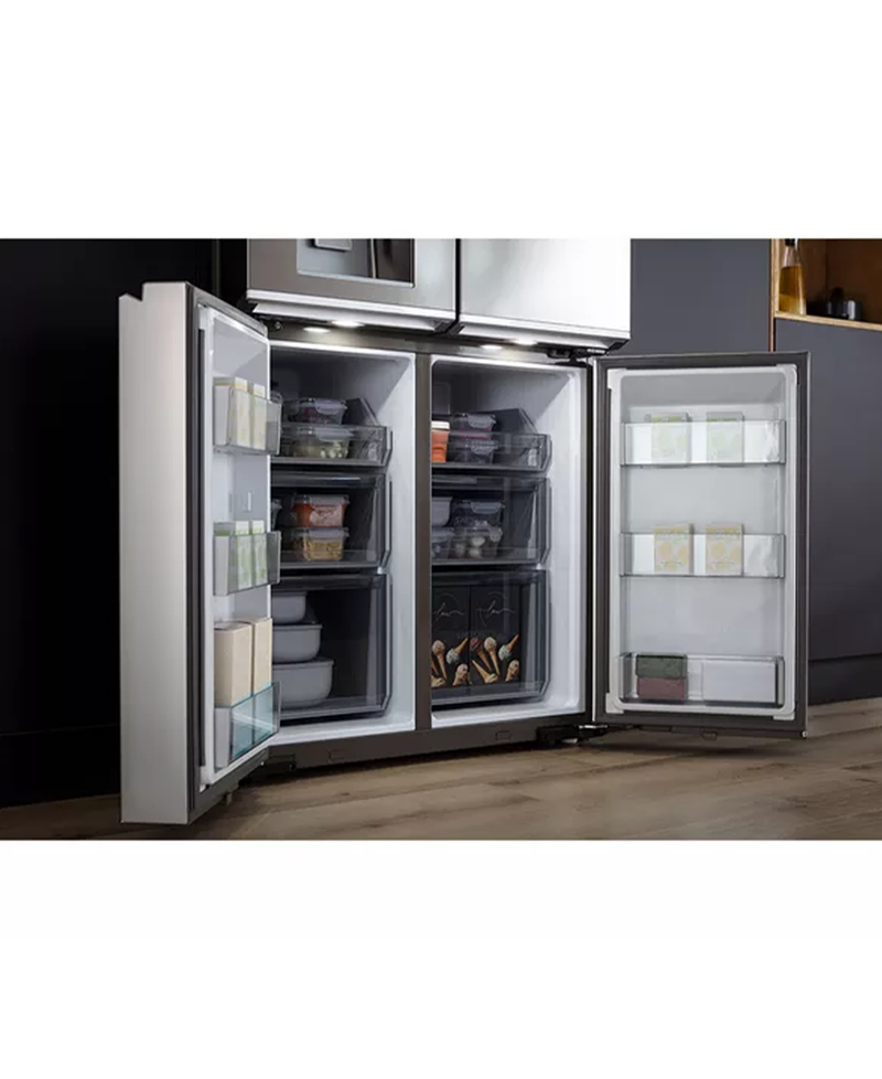 Haier Cube 90 Series 7 Multi Door Fridge Freezer | 176cm (H) | Platinum Inox HCR7918EIMP Redmond Electric Gorey